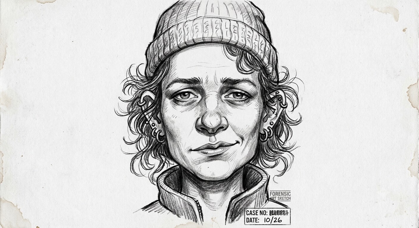 Forensic sketch — the dream girl built by committee